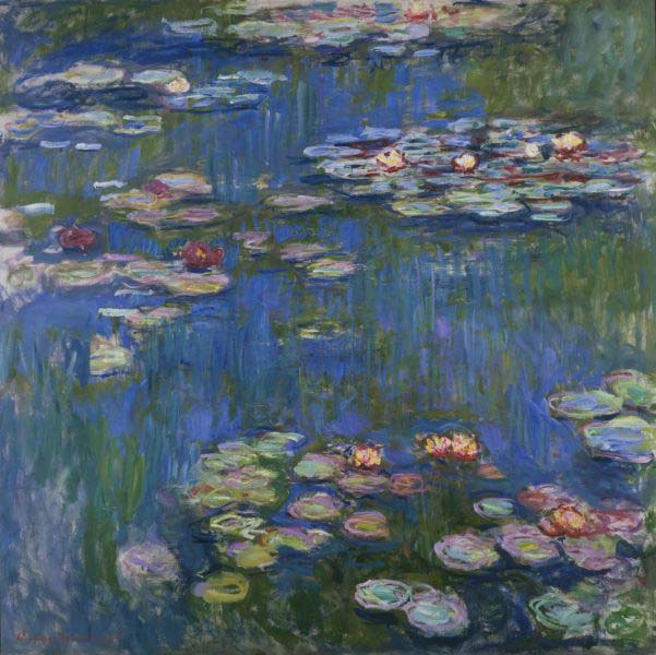Claude Monet Water Lilies, 1916